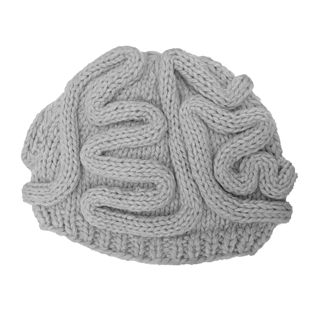 HOT Sales！！！Spoof Horror Brain Knitted Hat Funny Warm Cap Party Headwear Photography Props